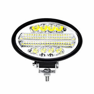 FAROL STROBO BRANCO OVAL 144W - BIVOLT
