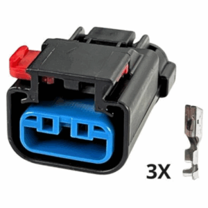 KIT CONECTOR AZUL 3 VIAS FEMEA APEX