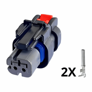 KIT CONECTOR 2 VIAS CINZA TRATORES E MAQUINARIAS AGRÍCOLAS