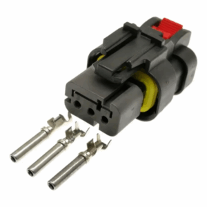 KIT CONECTOR 3 VIAS CINZA TRATORES E MAQUINARIAS AGRÍCOLAS