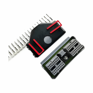 CONECTOR CATERPILLAR 64 VIAS CINZA 2451042 PARA MODULO C6