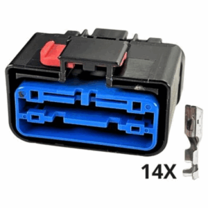 CONECTOR 14 VIAS AZUL FEMEA AGRICOLA 54201411 APEX