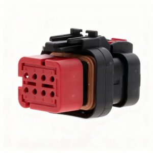 KIT CONECTOR 8 VIAS VERMELHO 776494-1 / JOHN DEERE 57M9756