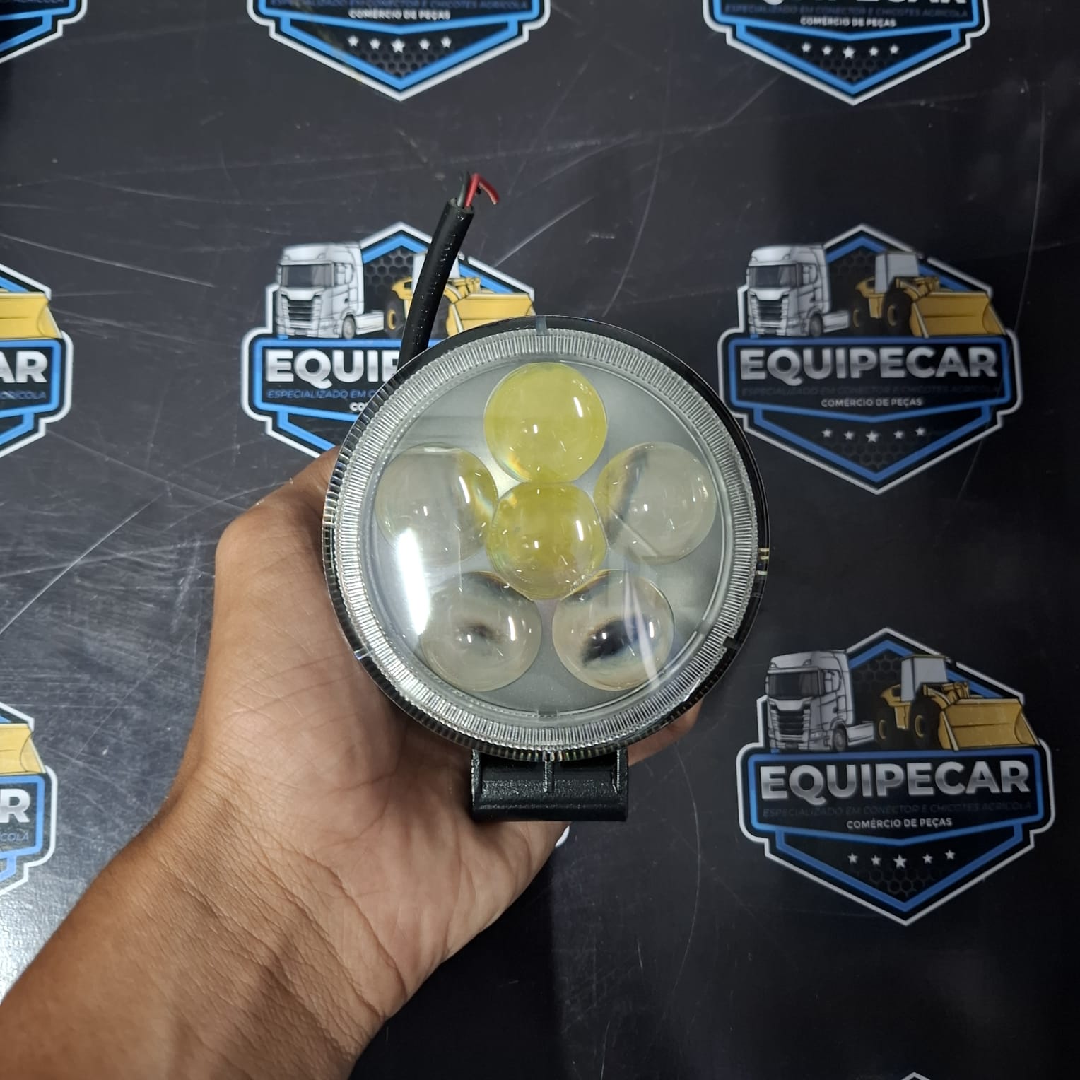 FAROL REDONDO 6 LEDS 18W - BIVOLT - Imagem 3