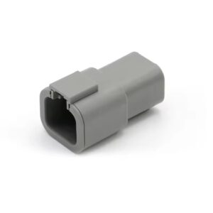 KIT CONECTOR DTP 4 VIAS MACHO COM TERMINAIS DEUTSCH 12AWG