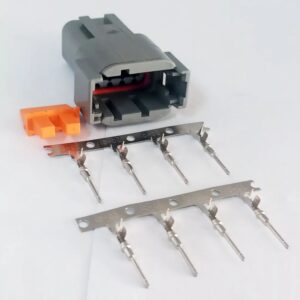 KIT CONECTOR DTM 8 VIAS MACHO COM TERMINAIS