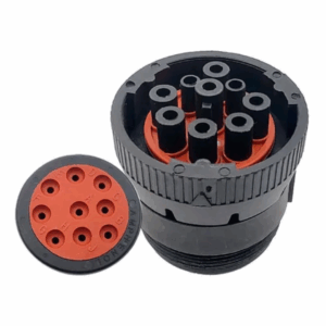 HD16-9-1939S PRETO CONECTOR FEMEA 9 VIAS SERIE HD10 PRETO