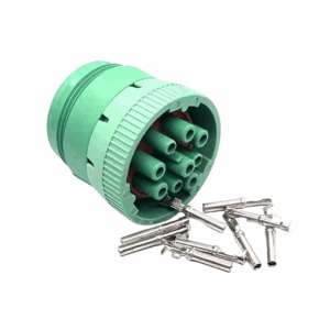 HD16-9-1939S VERDE CONECTOR FEMEA 9 VIAS SERIE HD10 VERDE