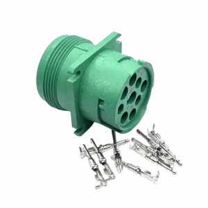 HD10-9-1939P VERDE CONECTOR MACHO 9 VIAS SERIE HD10 VERDE