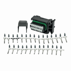 KIT CONECTOR CENTRAL INJECAO ELETRONICA FIAT 28 VIAS FEMEA