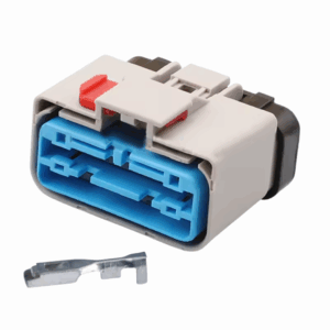CONECTOR 14 VIAS CINZA FEMEA AGRICOLA APEX