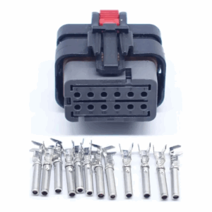 KIT CONECTOR 12 VIAS CINZA TRATORES E MAQUINARIAS AGRICOLAS FEMEA