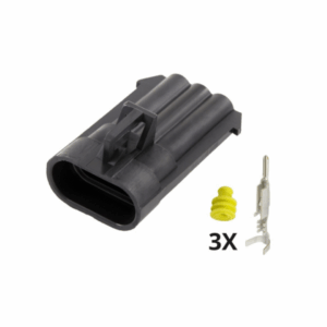 Conector Metri Pack 3 Vias Macho