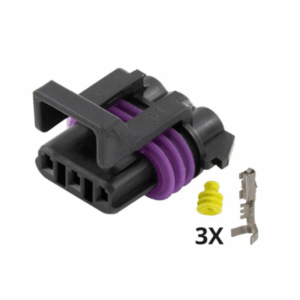 Conector Metri Pack 3 Vias Fêmea