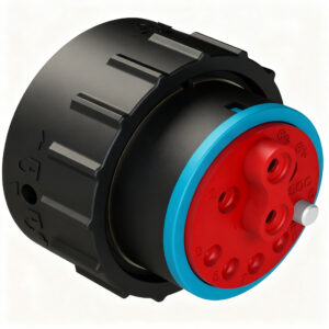 Conector Amphenol Circular Fêmea AHDP06-24-91SR 9 Vias