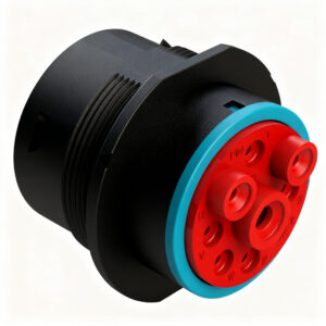 Conector Amphenol Circular Macho AHDP04-24-09PR 9 Vias