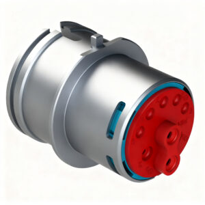 Conector Amphenol Circular Macho AHDM08-24-91SR B019 9 Vias