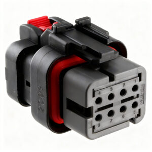 KIT CONECTOR 8 VIAS CINZA 776494-2 / JOHN DEERE 57M9793