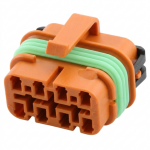 CONECTOR 8 VIAS BUSMANN LARANJA
