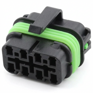 CONECTOR 8 VIAS BUSMANN PRETO