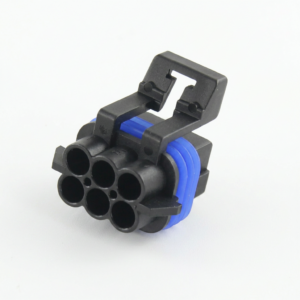 KIT CONECTOR 6 VIAS FEMEA AZUL ETE4333