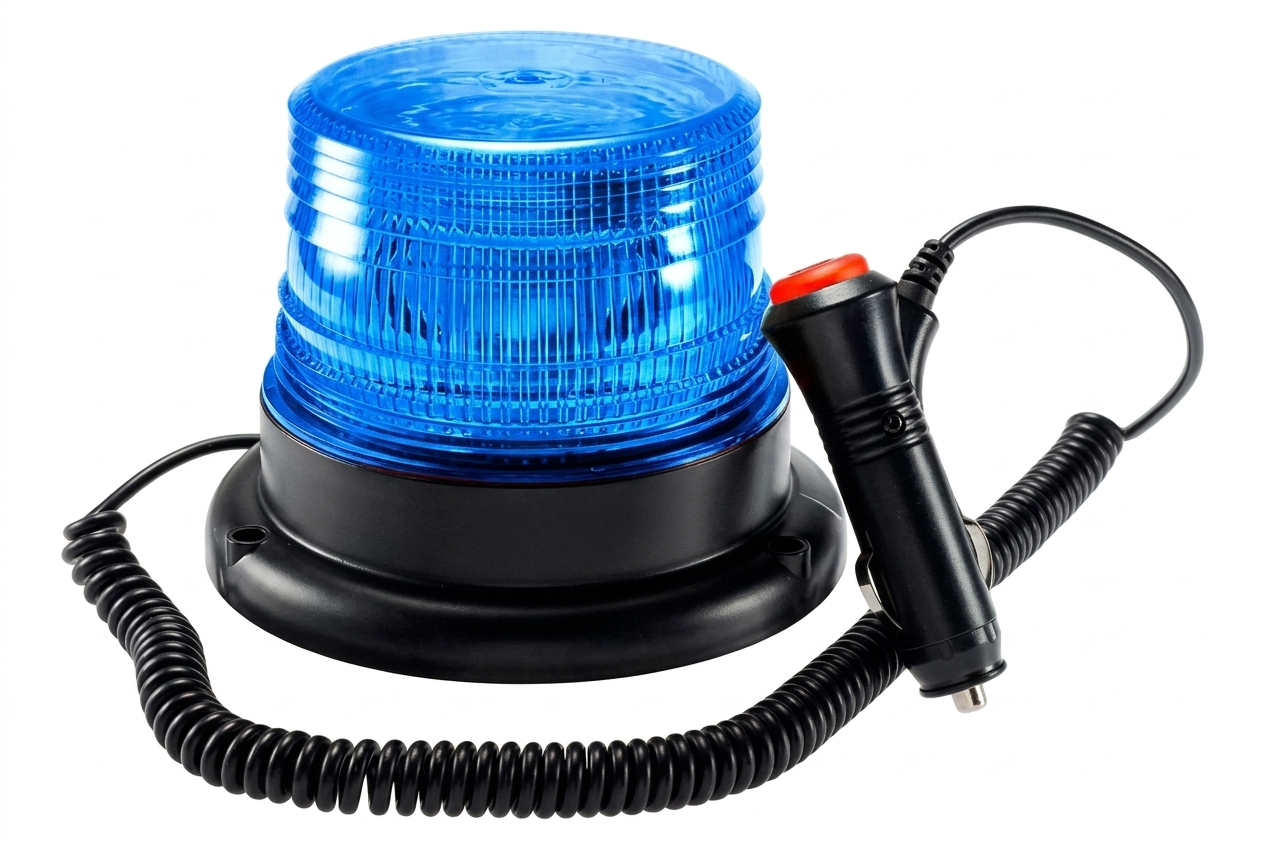GIROFLEX AZUL BIVOLT COM BASE MAGNÉTICA