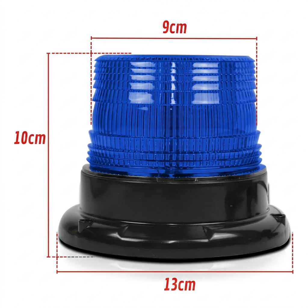 GIROFLEX AZUL BIVOLT COM BASE MAGNÉTICA - Imagem 5