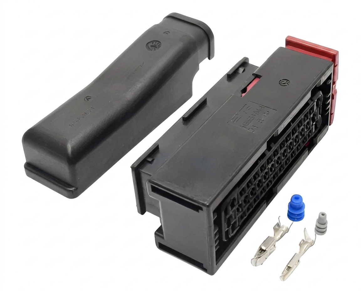 Conector 42 Vias Fêmea 1-967281-1 Módulo Câmbio Volvo V40 - Imagem 3