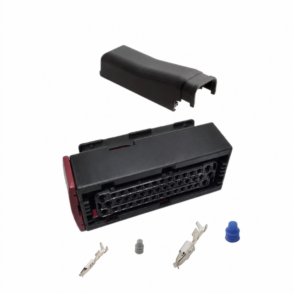 Conector 42 Vias Fêmea 1-967281-1 Módulo Câmbio Volvo V40 - Imagem 5
